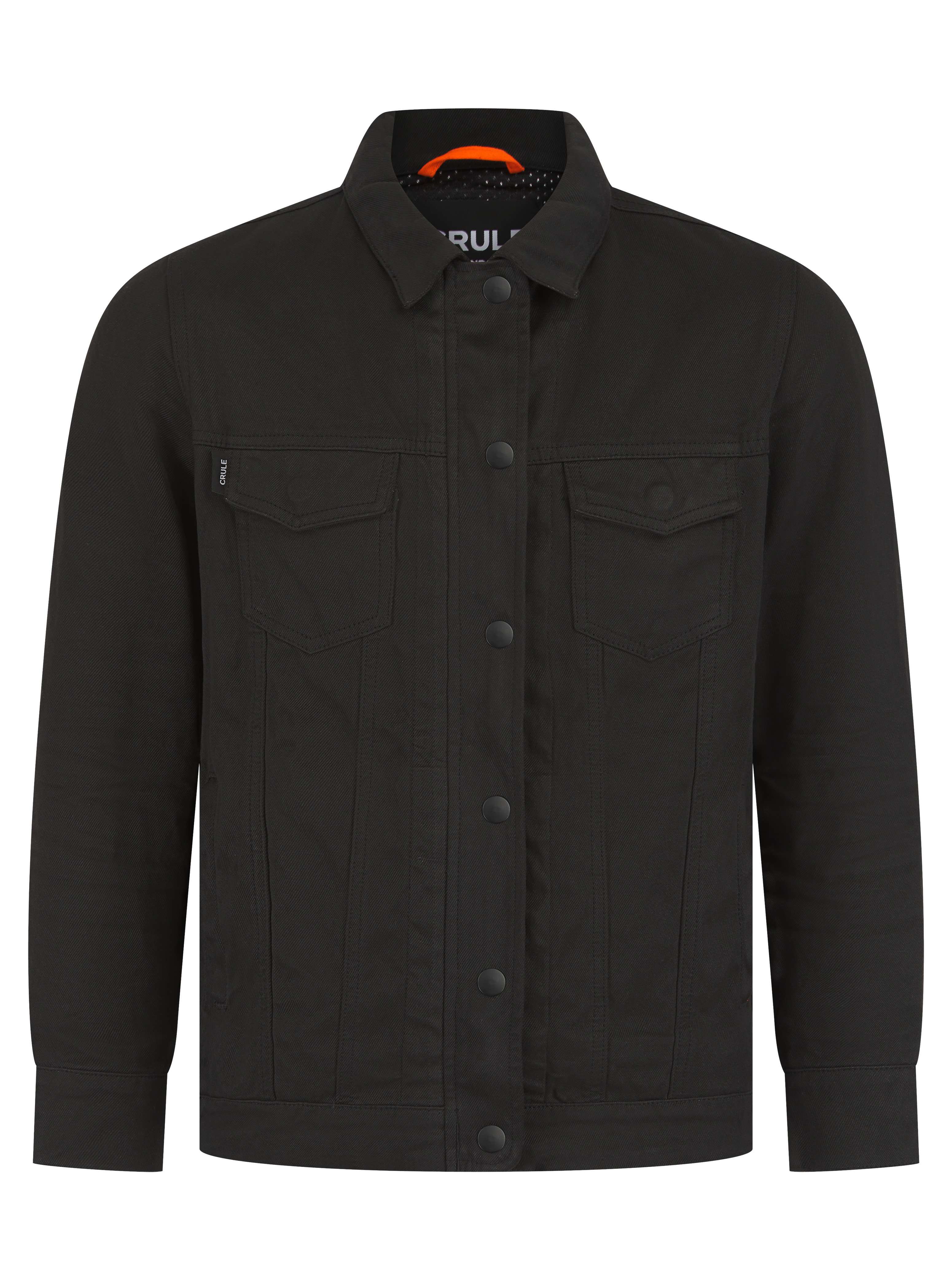 Stealth Denim Jacket - Armoured Single Layer AA Jacket - Black