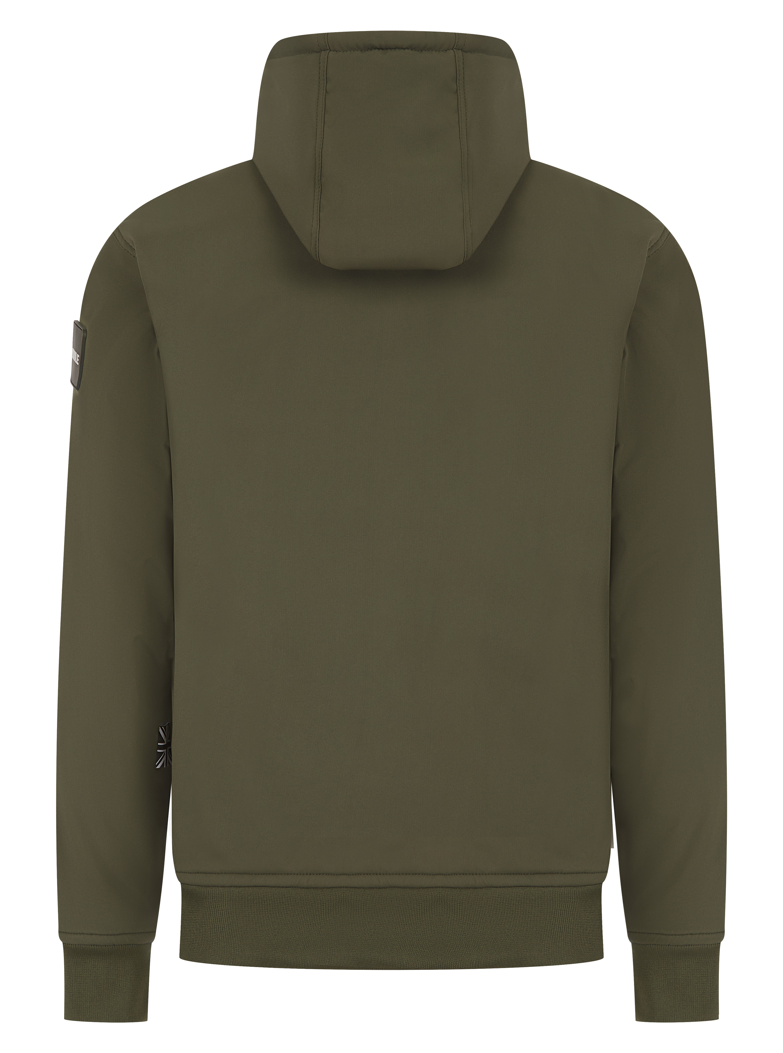 Crule Badlands Armoured Soft Shell Hoodie - Khaki