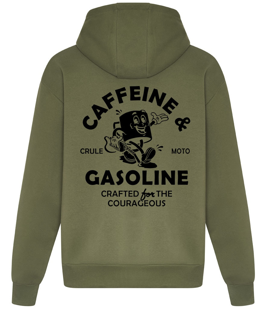 Caffeine & Gasoline 630 Hoodie - Green