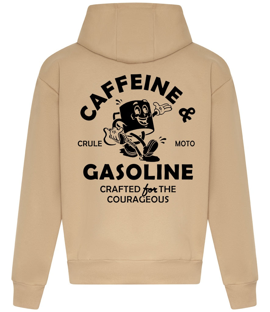 Caffeine & Gasoline 630 Hoodie - Tan
