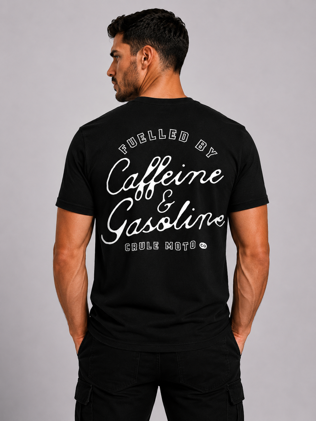 Fuelled Tee v1- Black