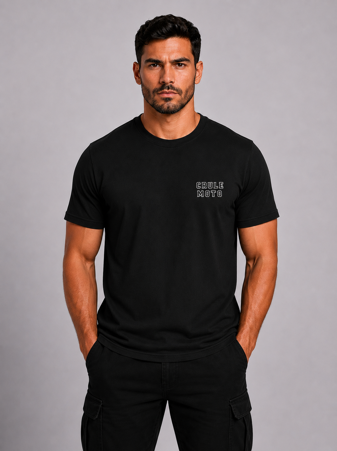 Fuelled Tee v1- Black