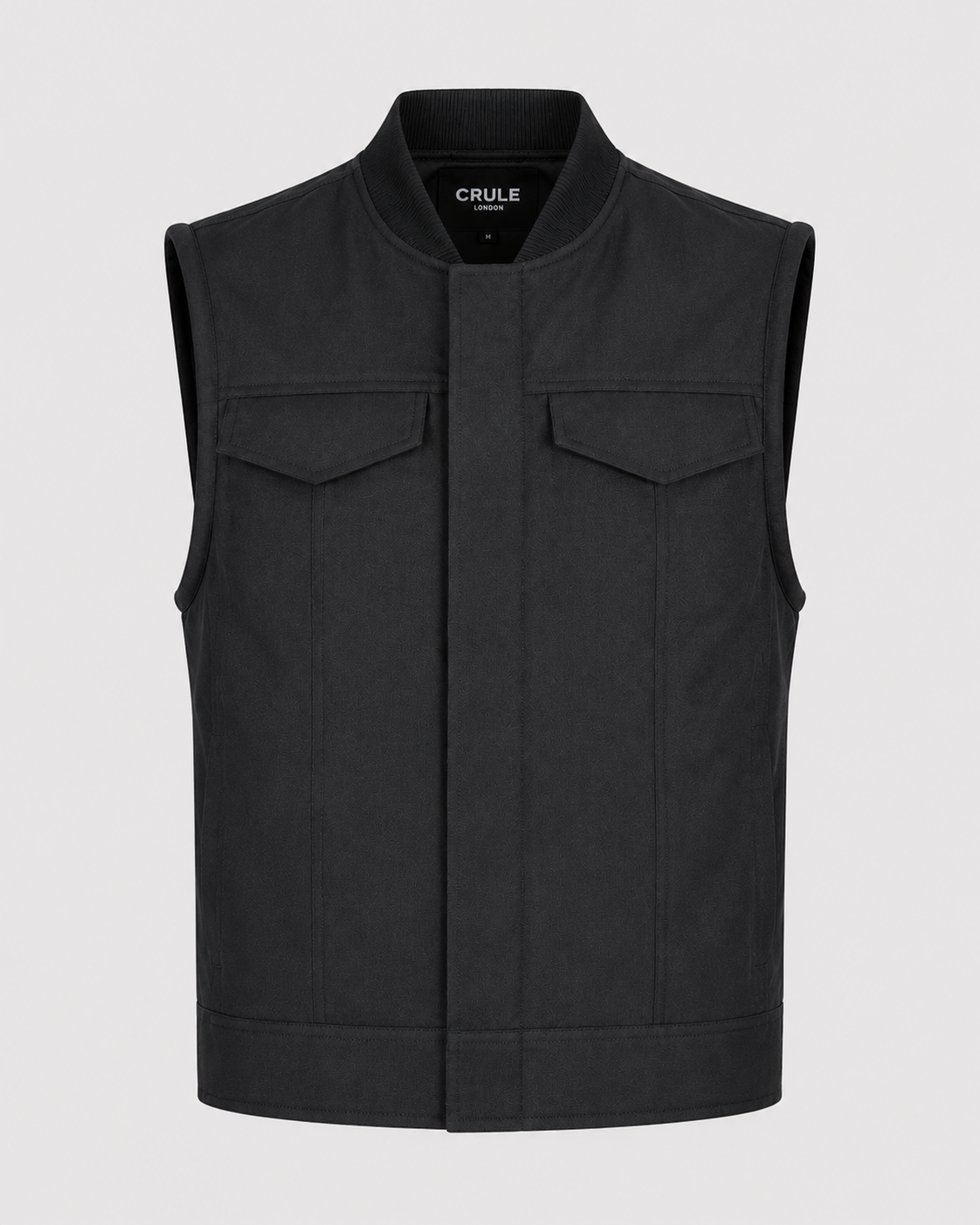Nomad Armoured Riding Gilet - Black on Black