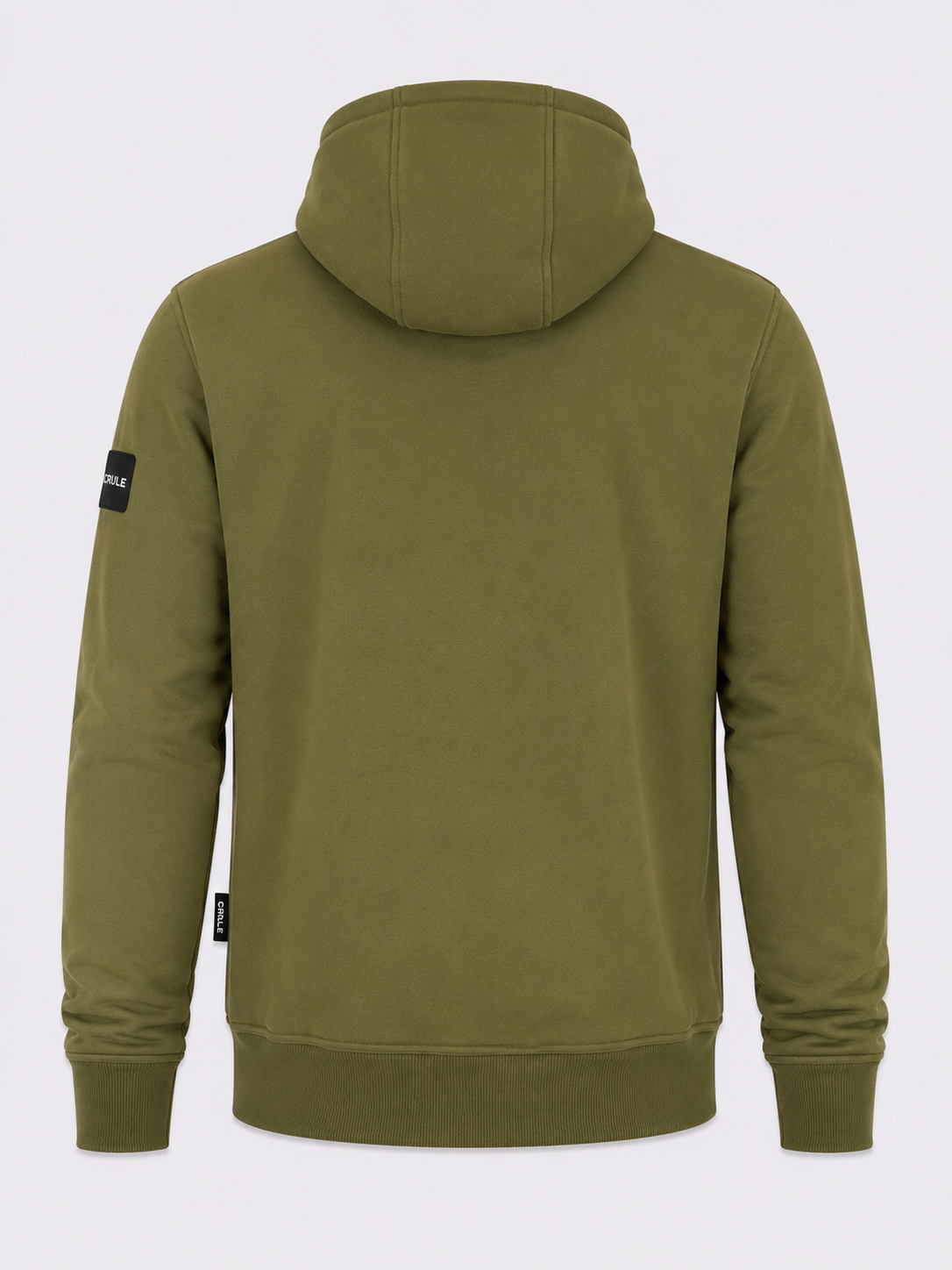 Crule Renegade Armoured Jersey Zip Hoodie - Khaki