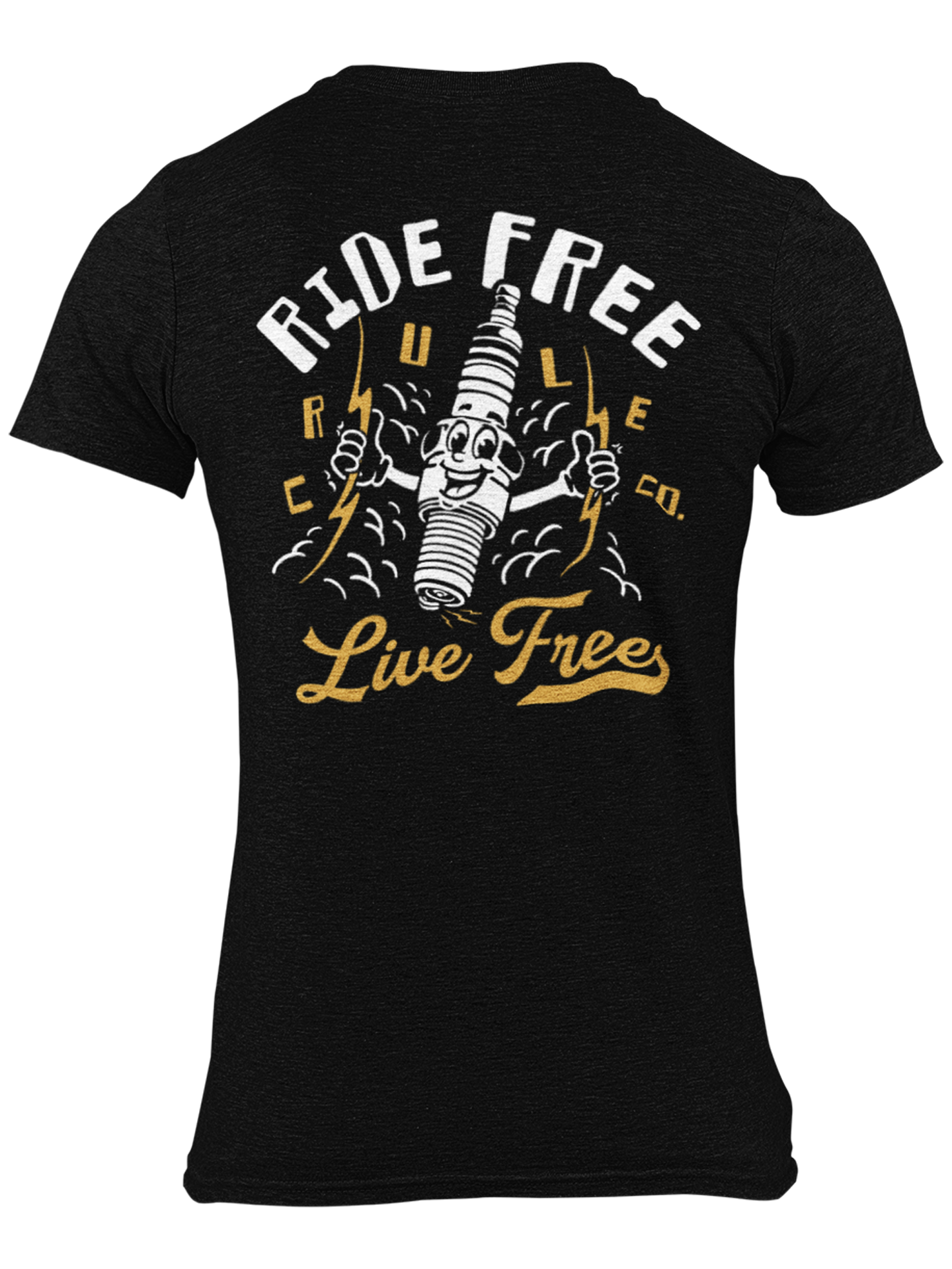 Ride Free Sparky Tee - Black