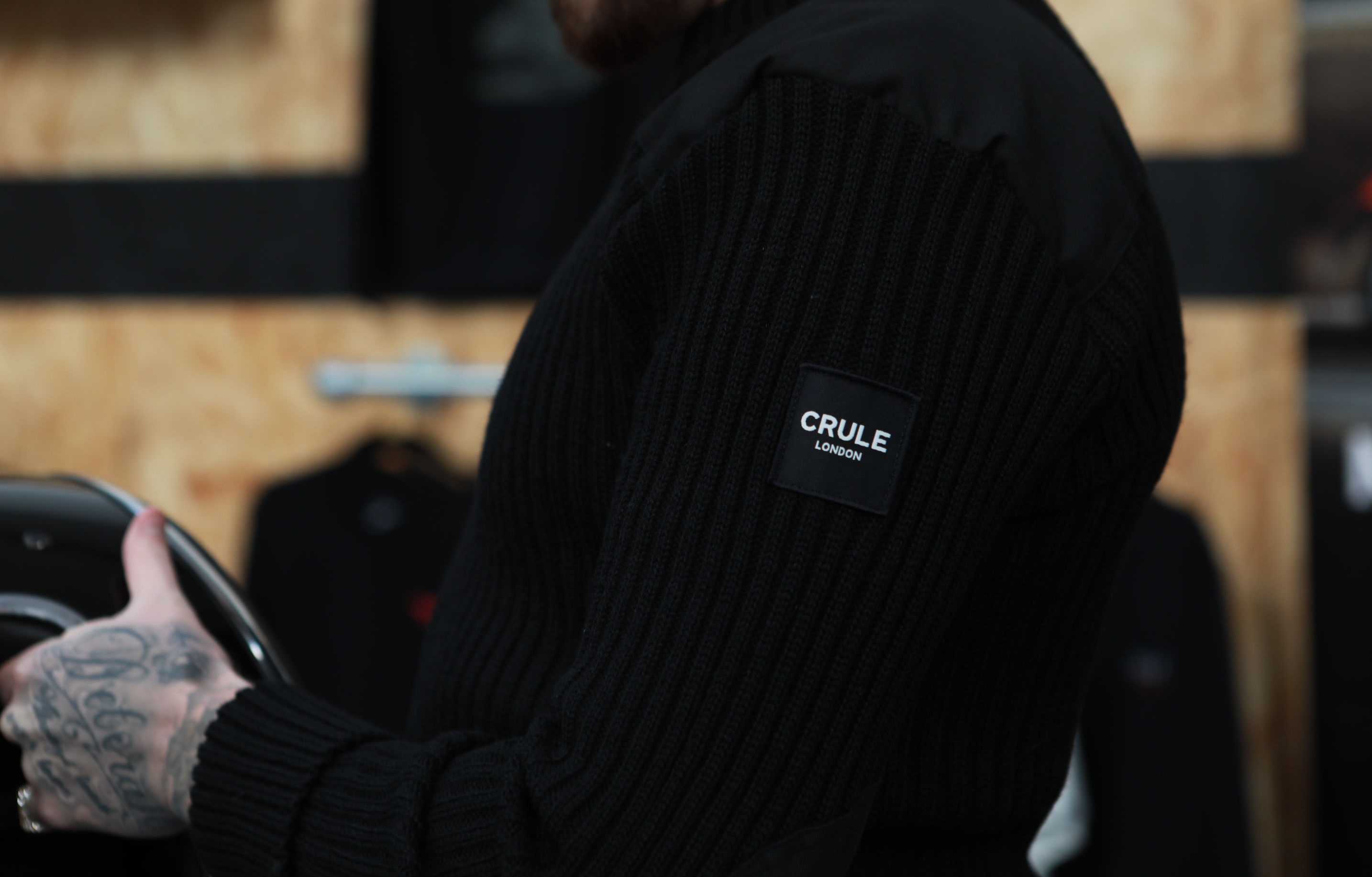 Stealth Knitted Crew Neck