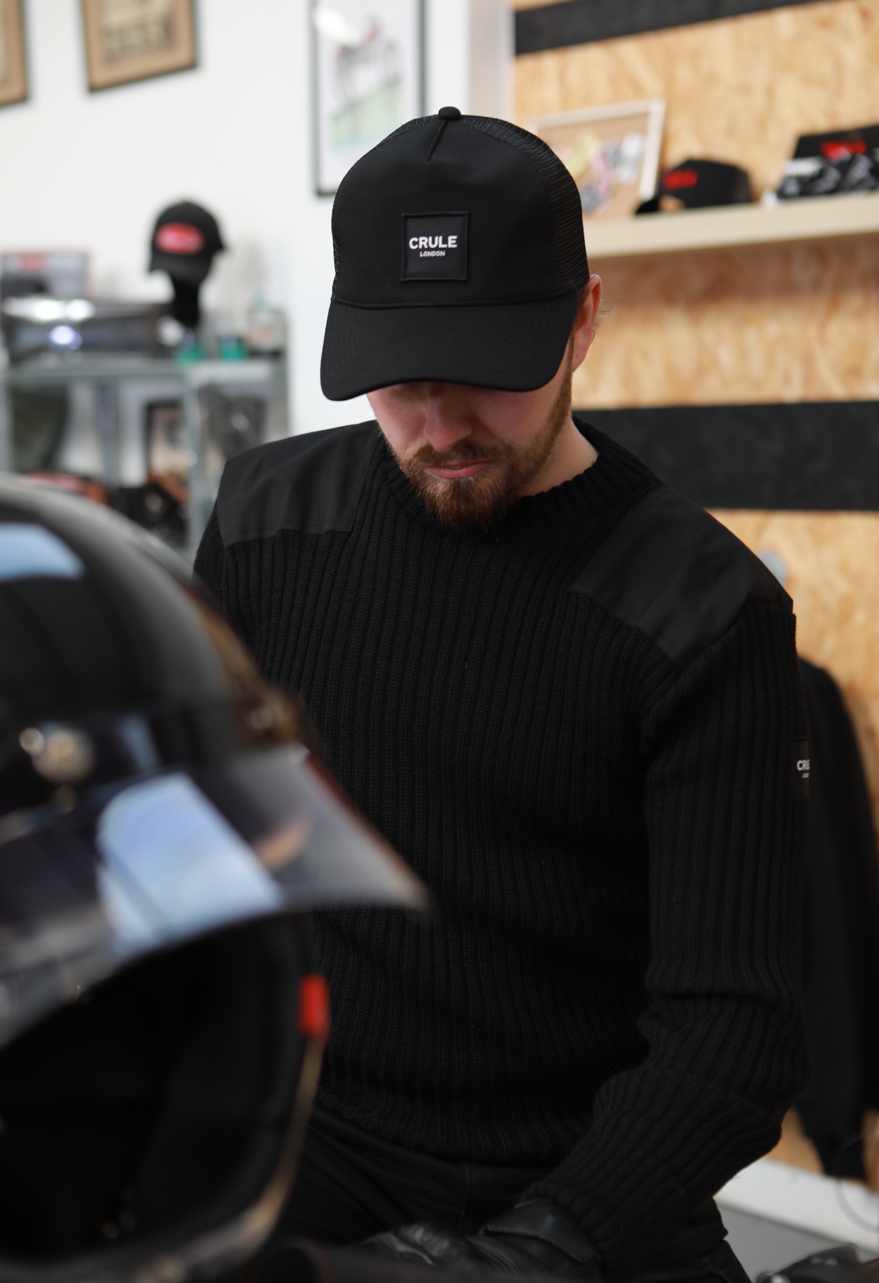 Stealth Knitted Crew Neck