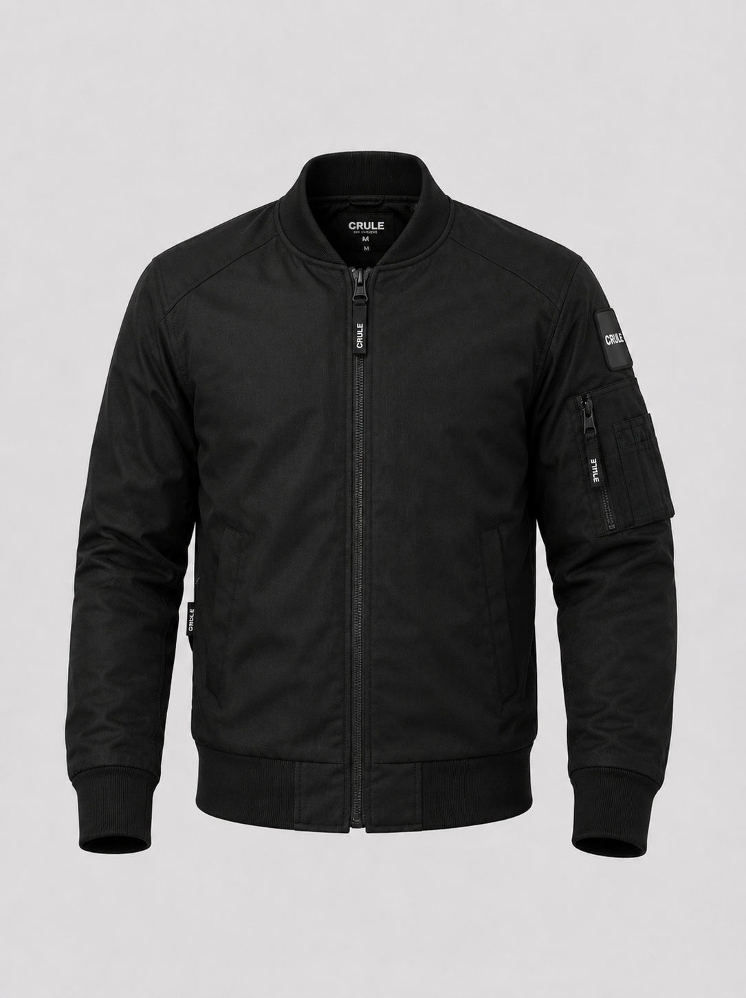 Stealth Bomber Jacket - Armoured Single Layer AA Jacket - Black