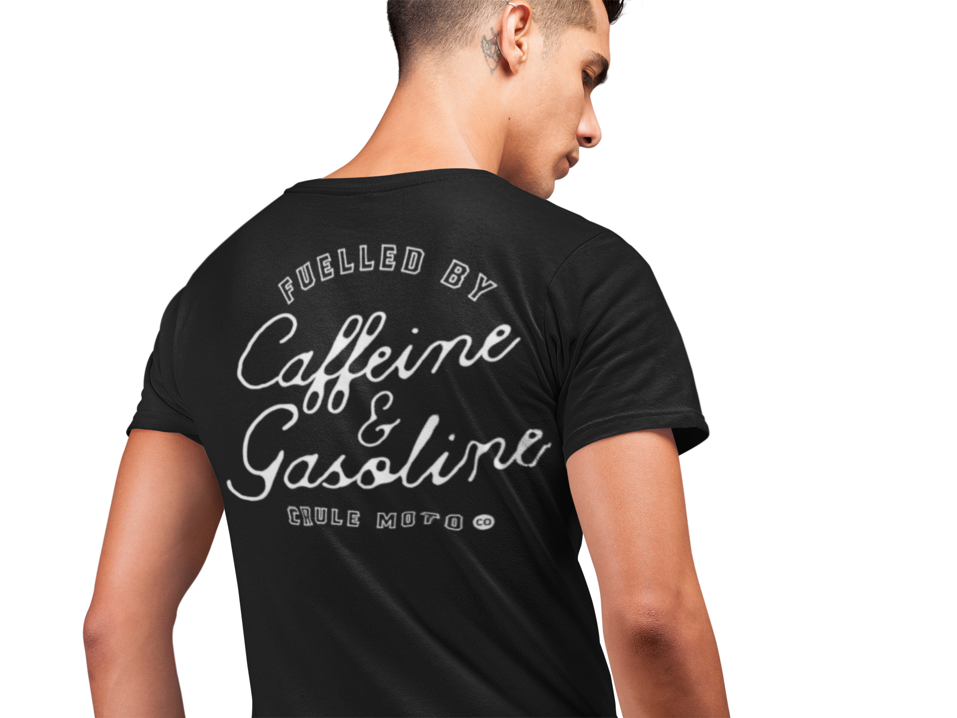 Fuelled Tee v1- Black