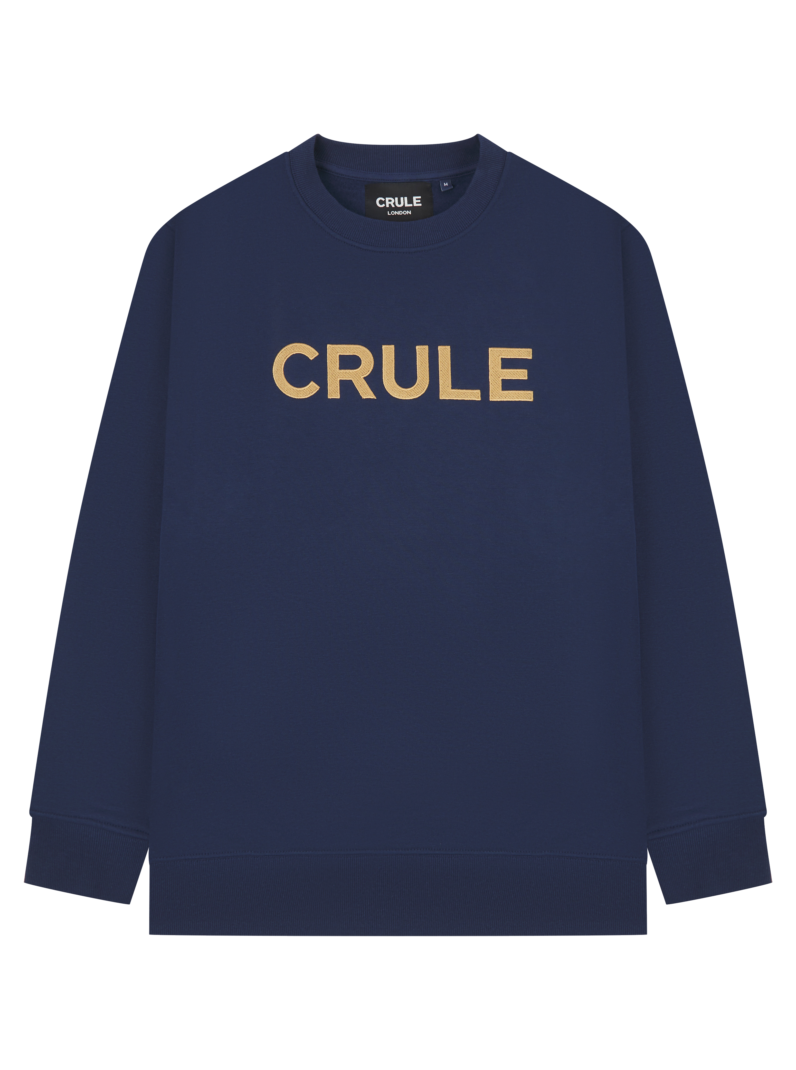 Crule Relaxed Sweatshirt - Navy/Gold
