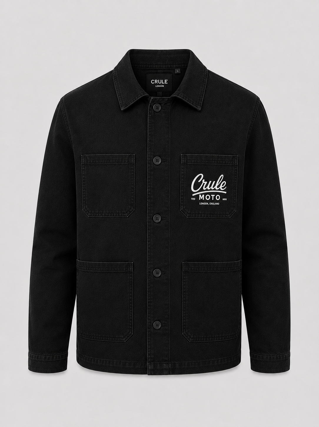 Crule OG Chore Jacket - Black