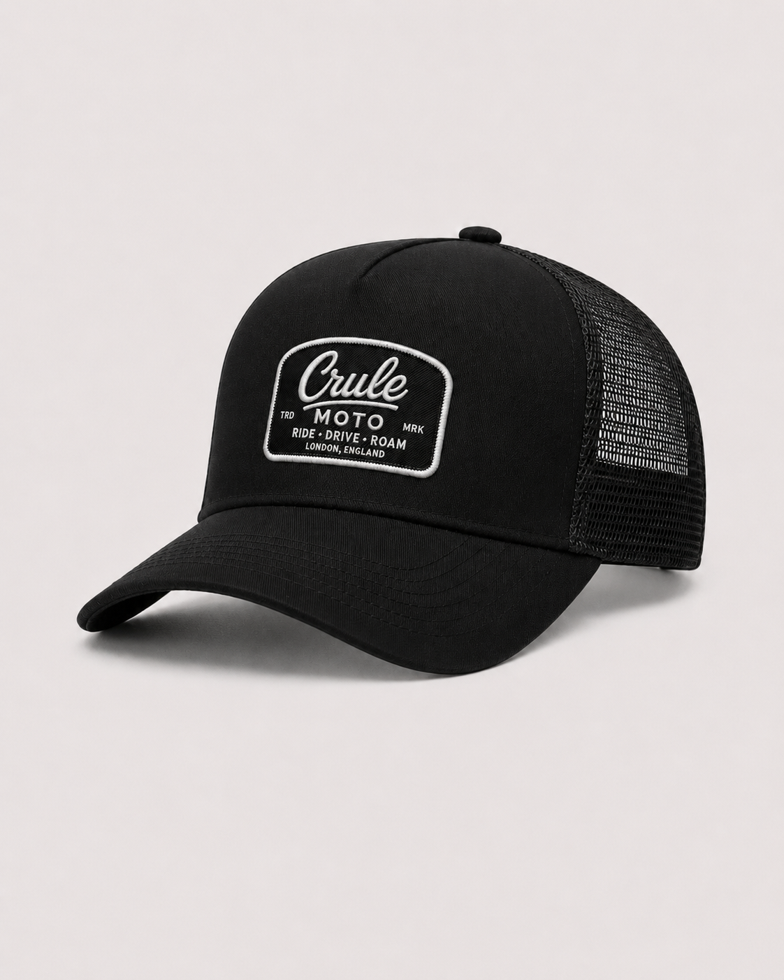 Crule - Roaming Trucker - Black & White