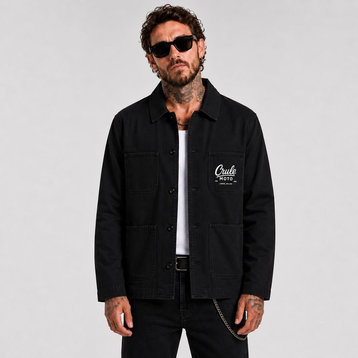 Crule OG Chore Jacket - Black