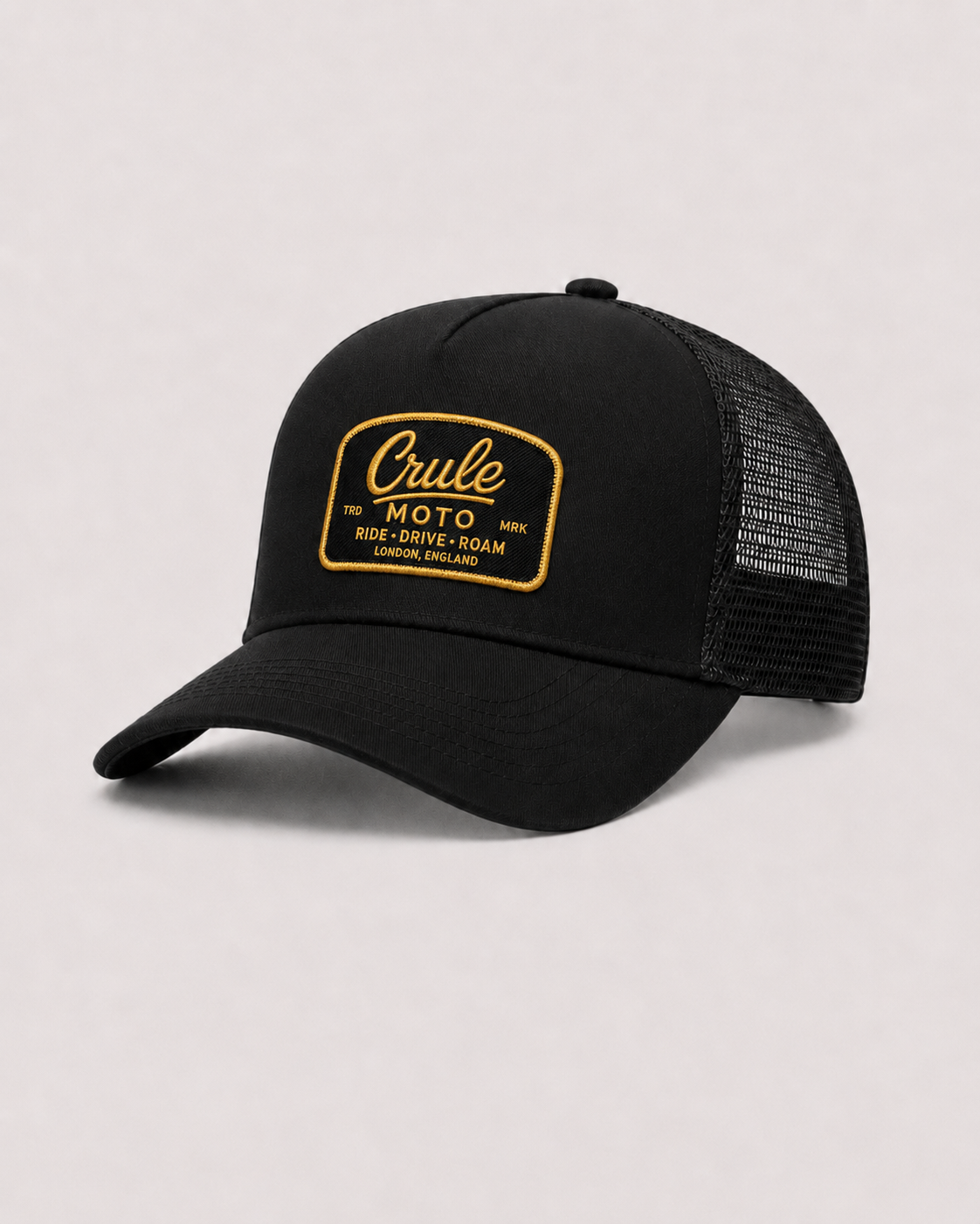 Crule - Roaming Trucker - Black & Gold