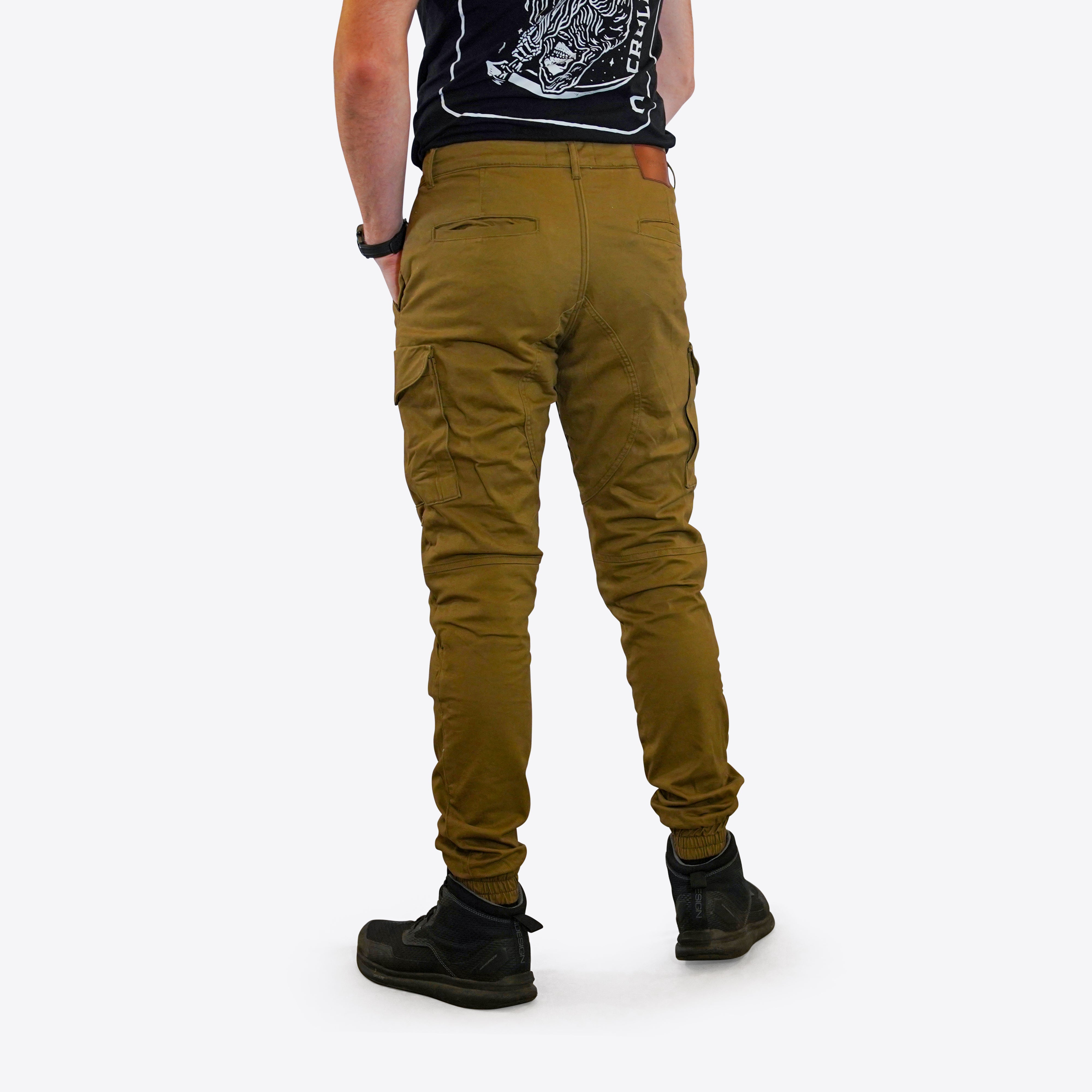 Crule Moto Armoured Riding Cargo AA - Khaki