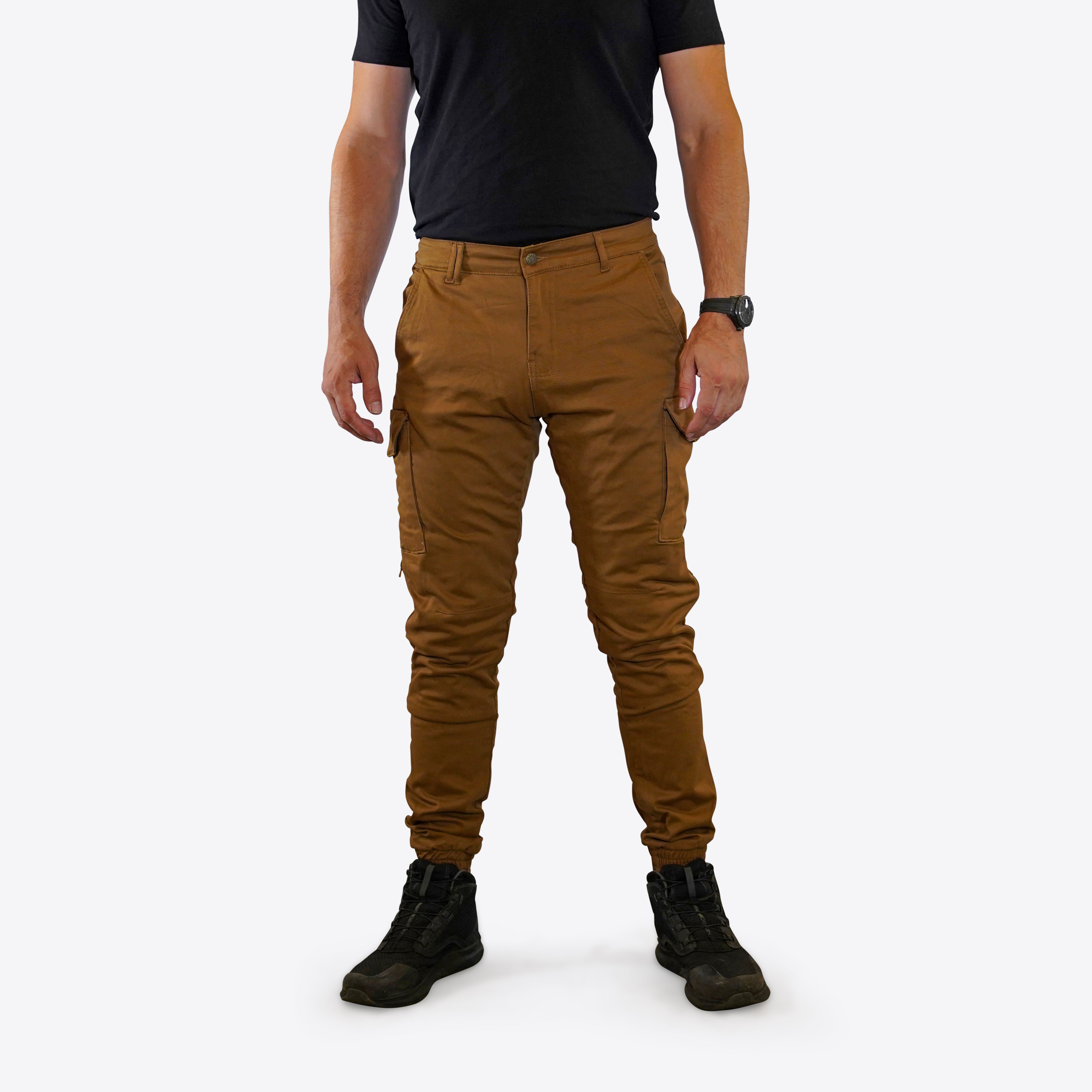 Crule Moto Armoured Riding Cargo AA - Tan