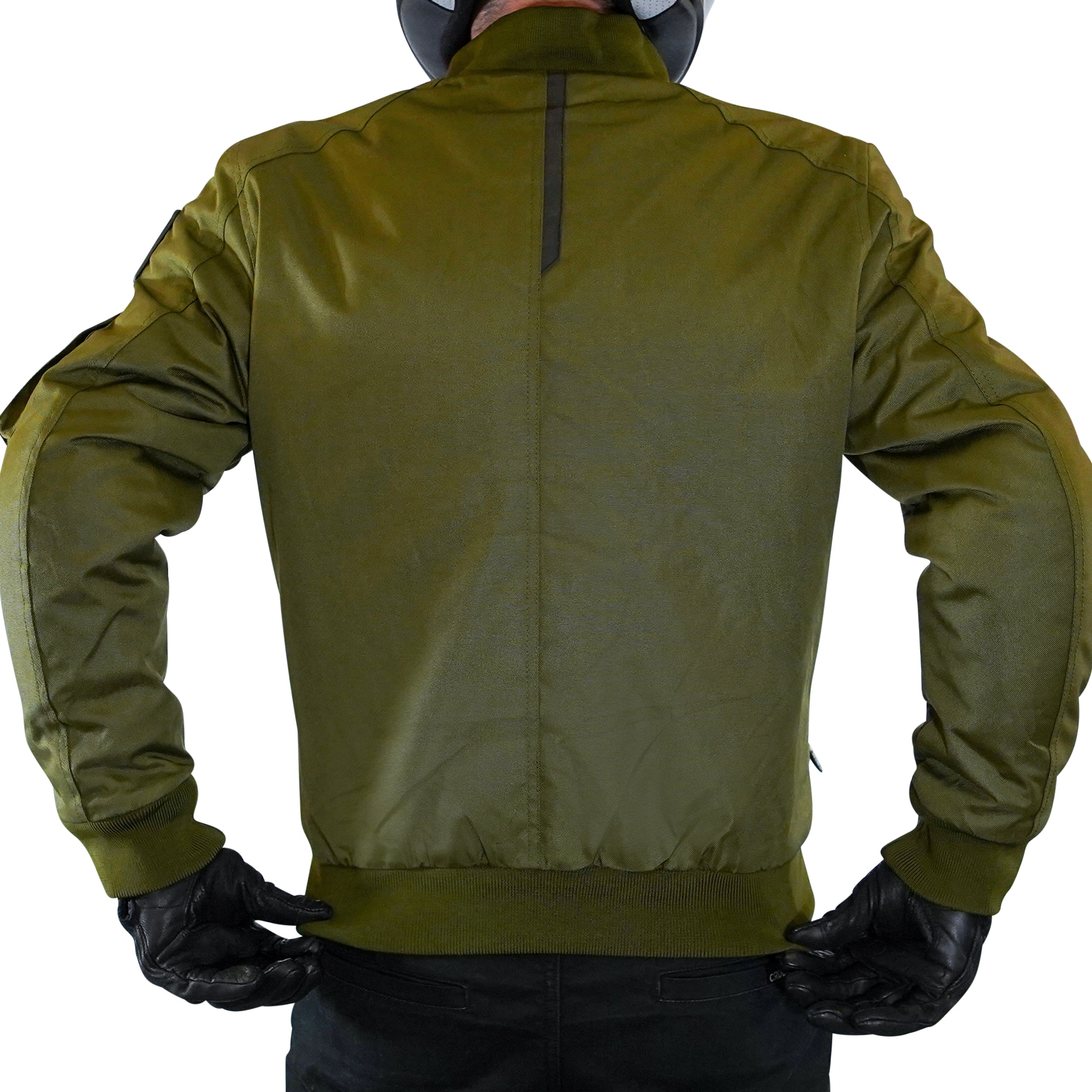 Stealth Bomber Jacket - Armoured Single Layer AA Jacket - Khaki
