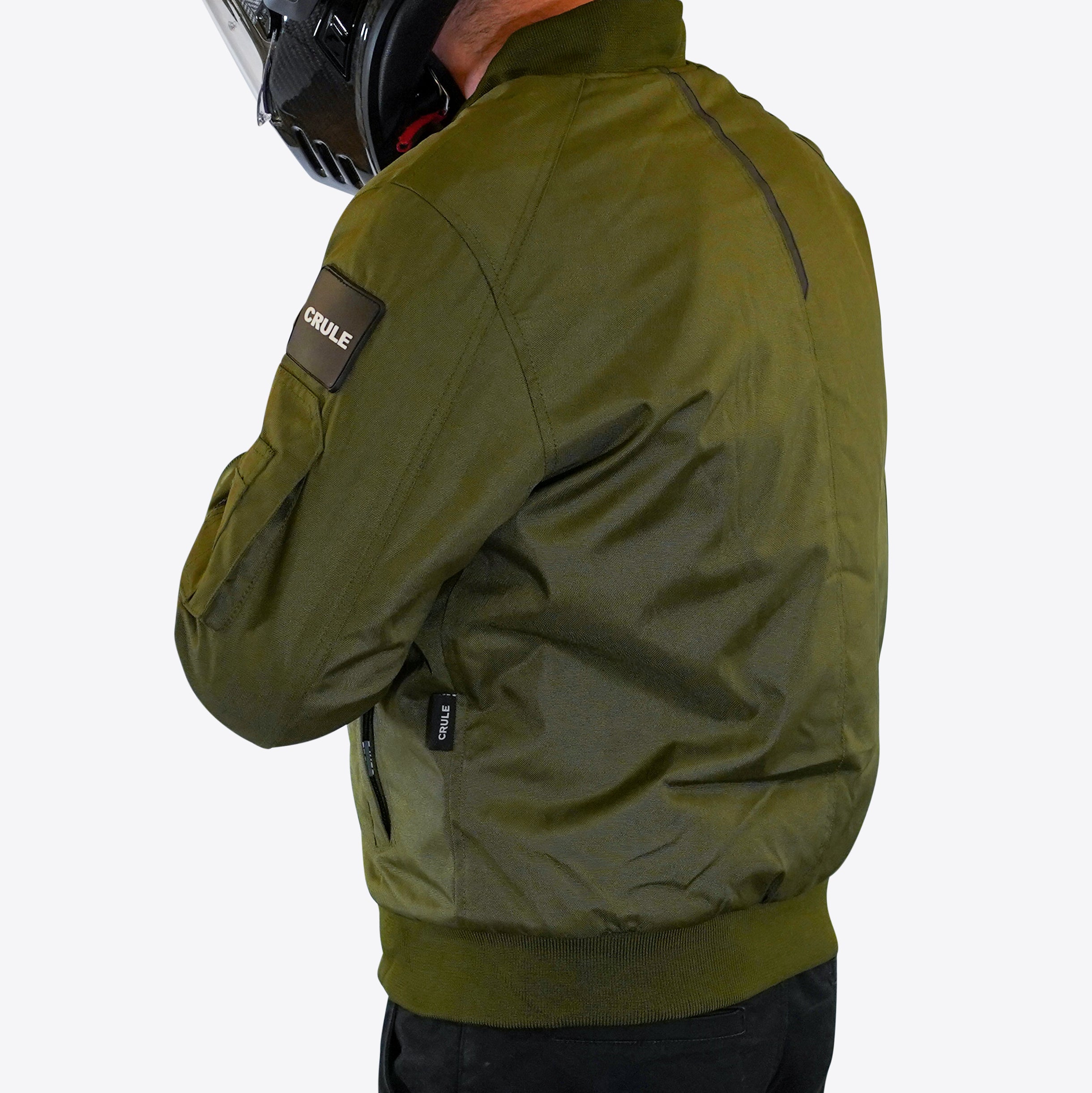 Stealth Bomber Jacket - Armoured Single Layer AA Jacket - Khaki