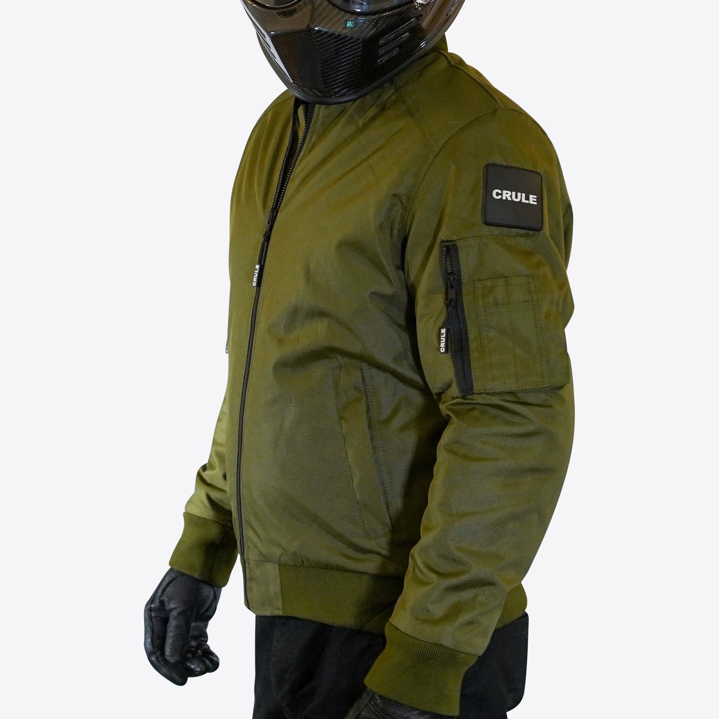 Stealth Bomber Jacket - Armoured Single Layer AA Jacket - Khaki