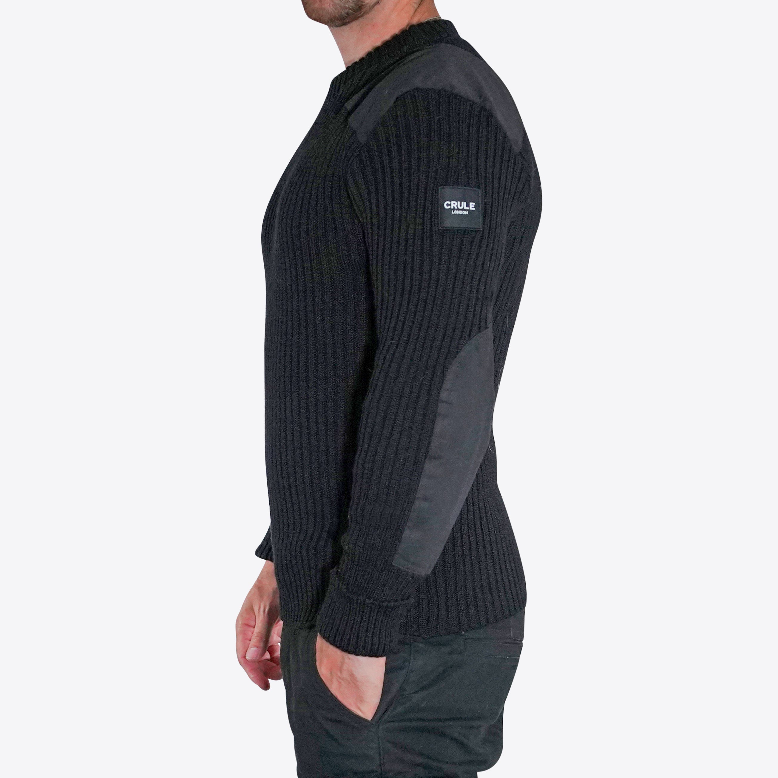 Stealth Knitted Crew Neck