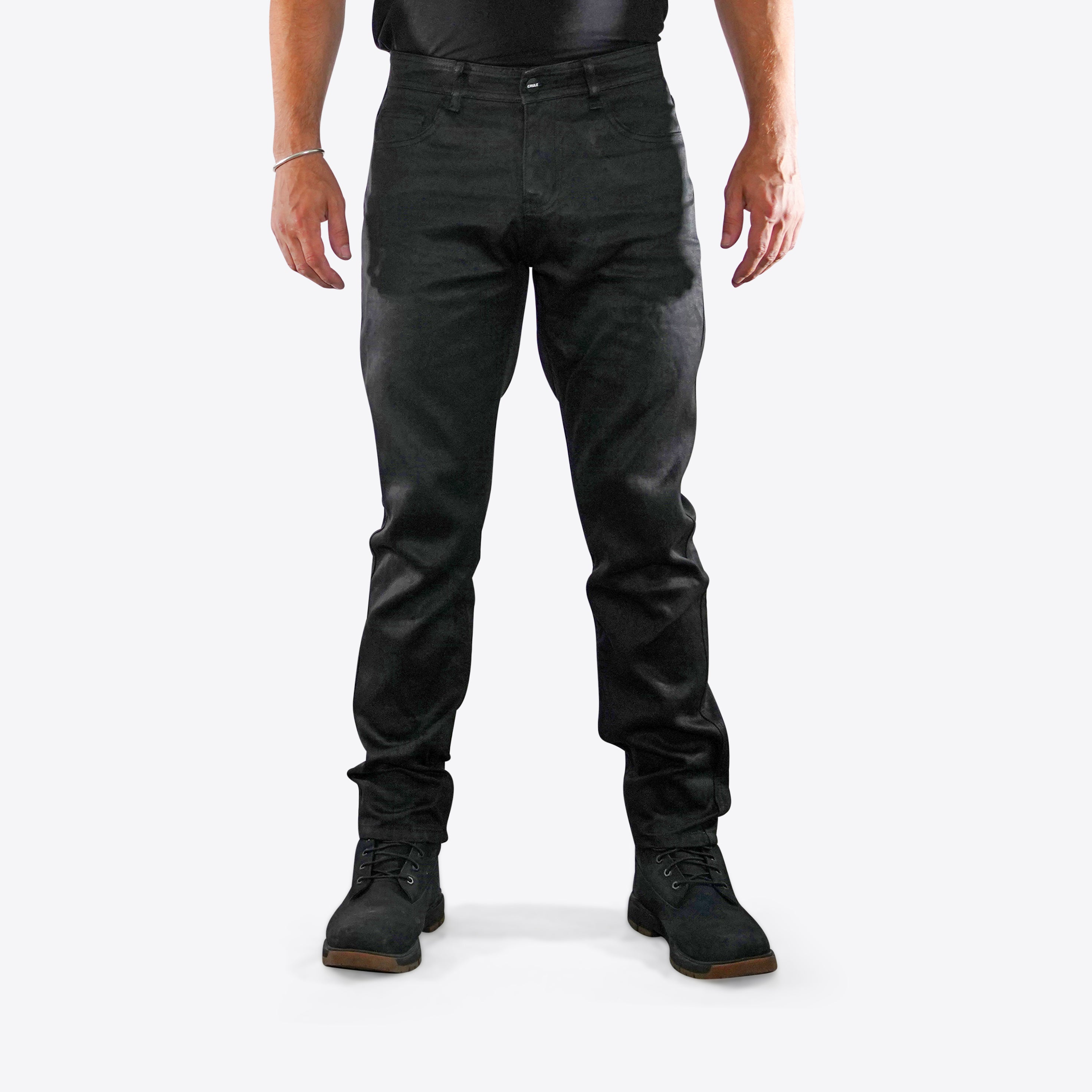 Stealth Jean - Single Layer Denim Riding Jeans AA - Black