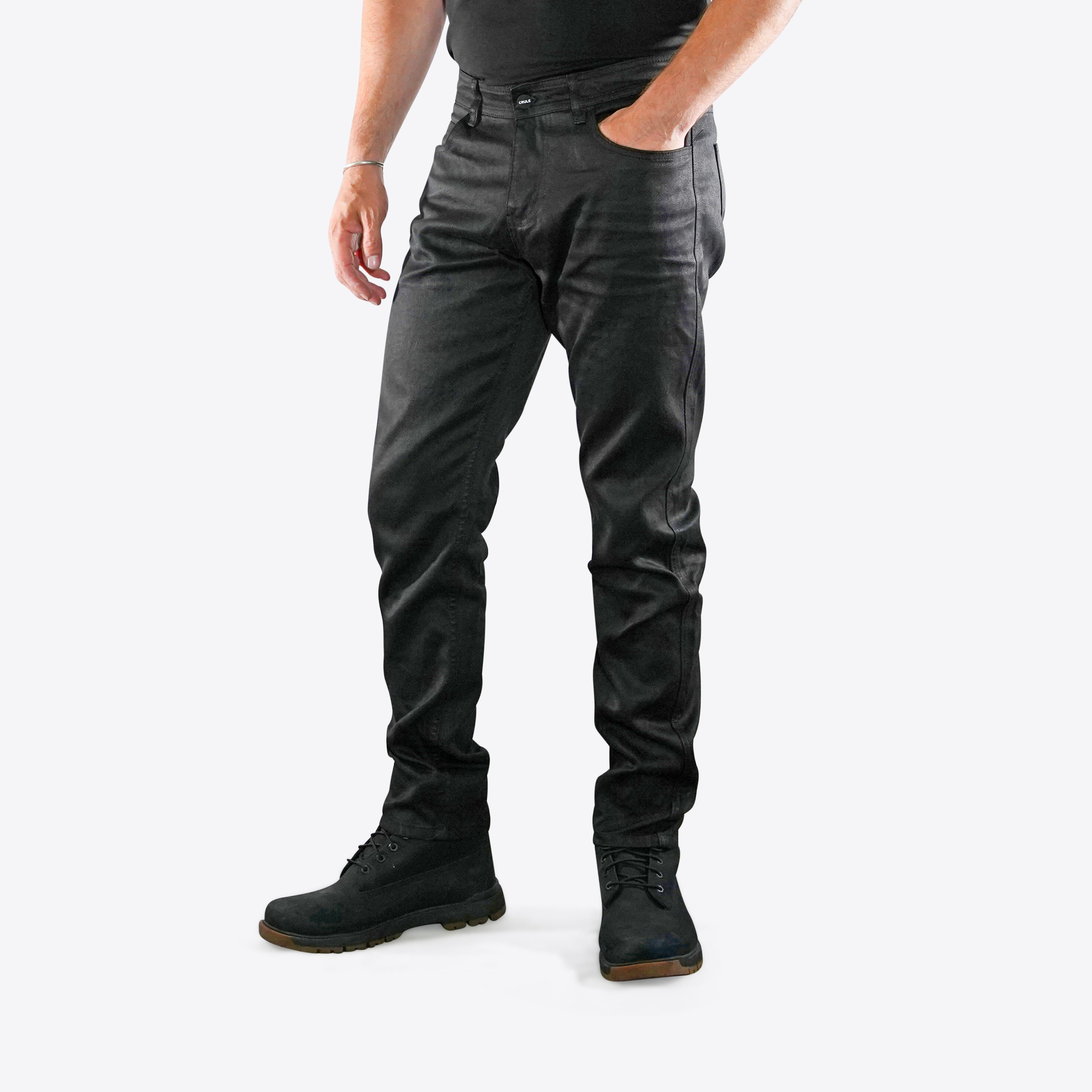 Stealth Jean - Single Layer Denim Riding Jeans AA - Black