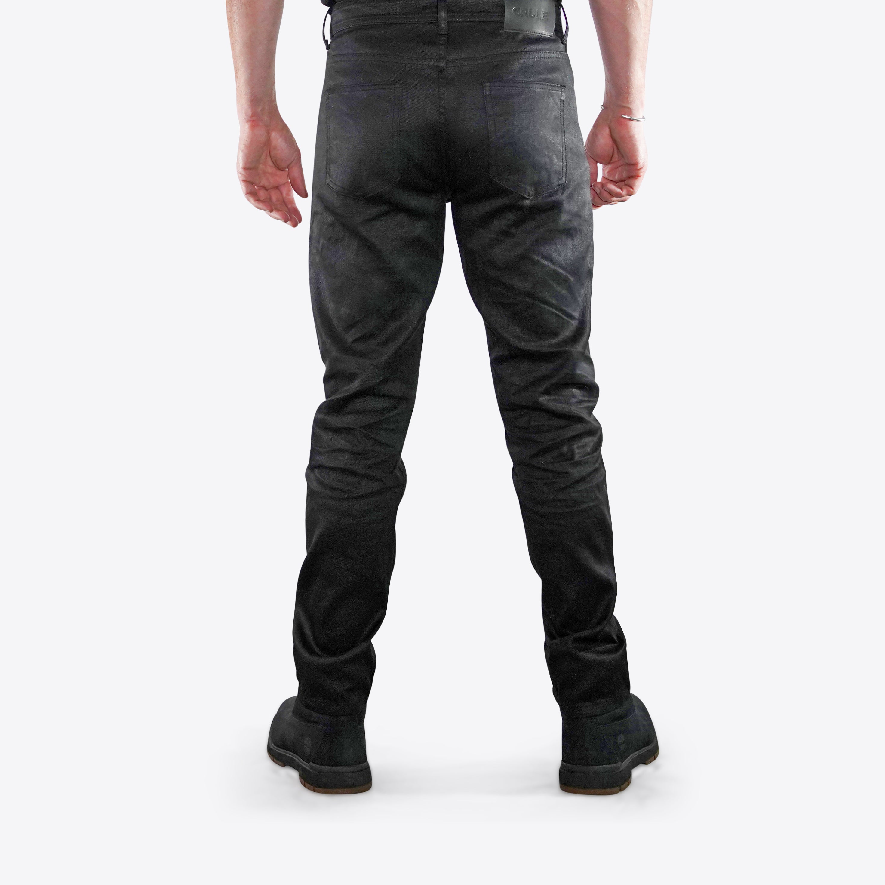 Stealth Jean - Single Layer Denim Riding Jeans AA - Black