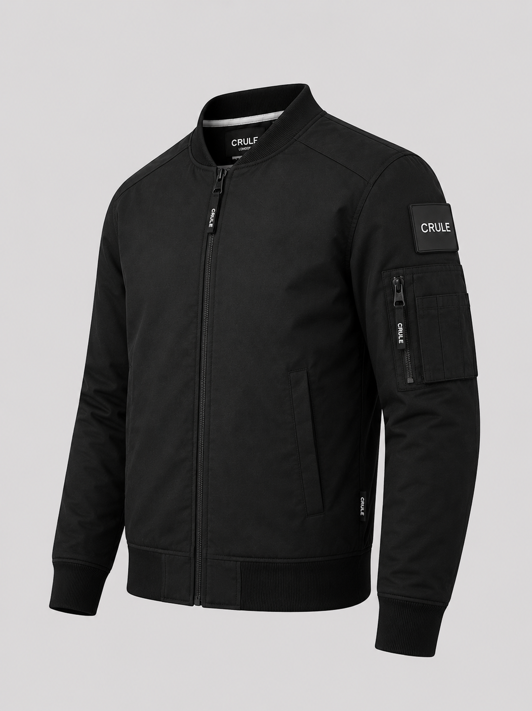 Stealth Bomber Jacket - Armoured Single Layer AA Jacket - Black