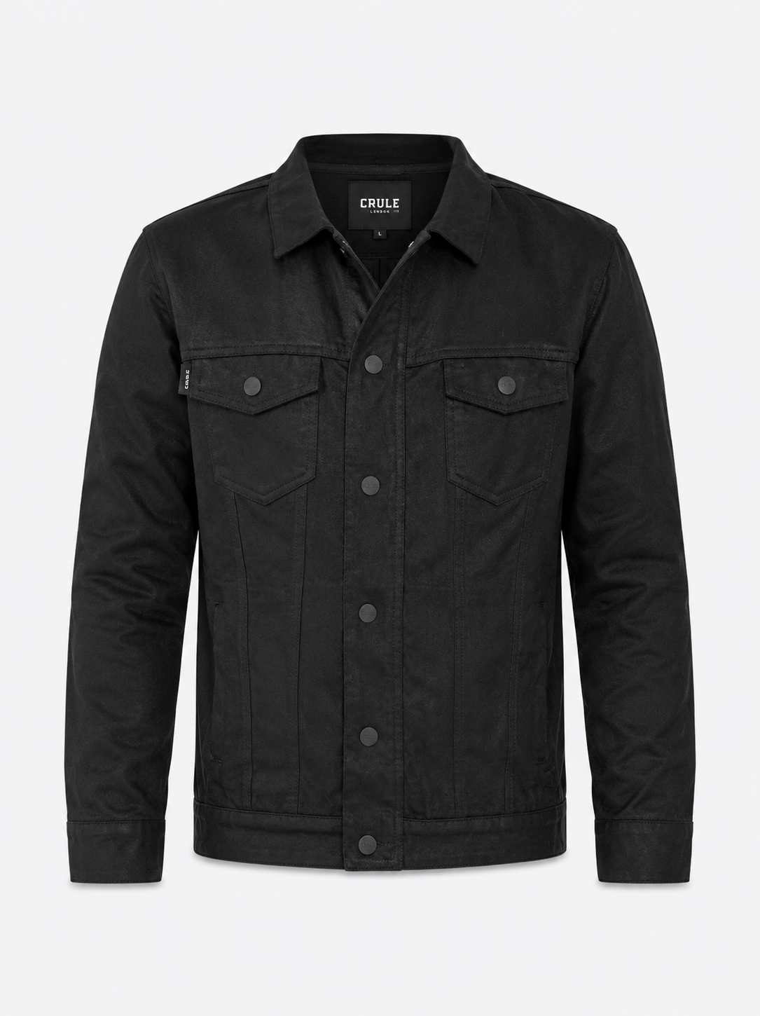 Stealth Denim Jacket - Armoured Single Layer AA Jacket - Black