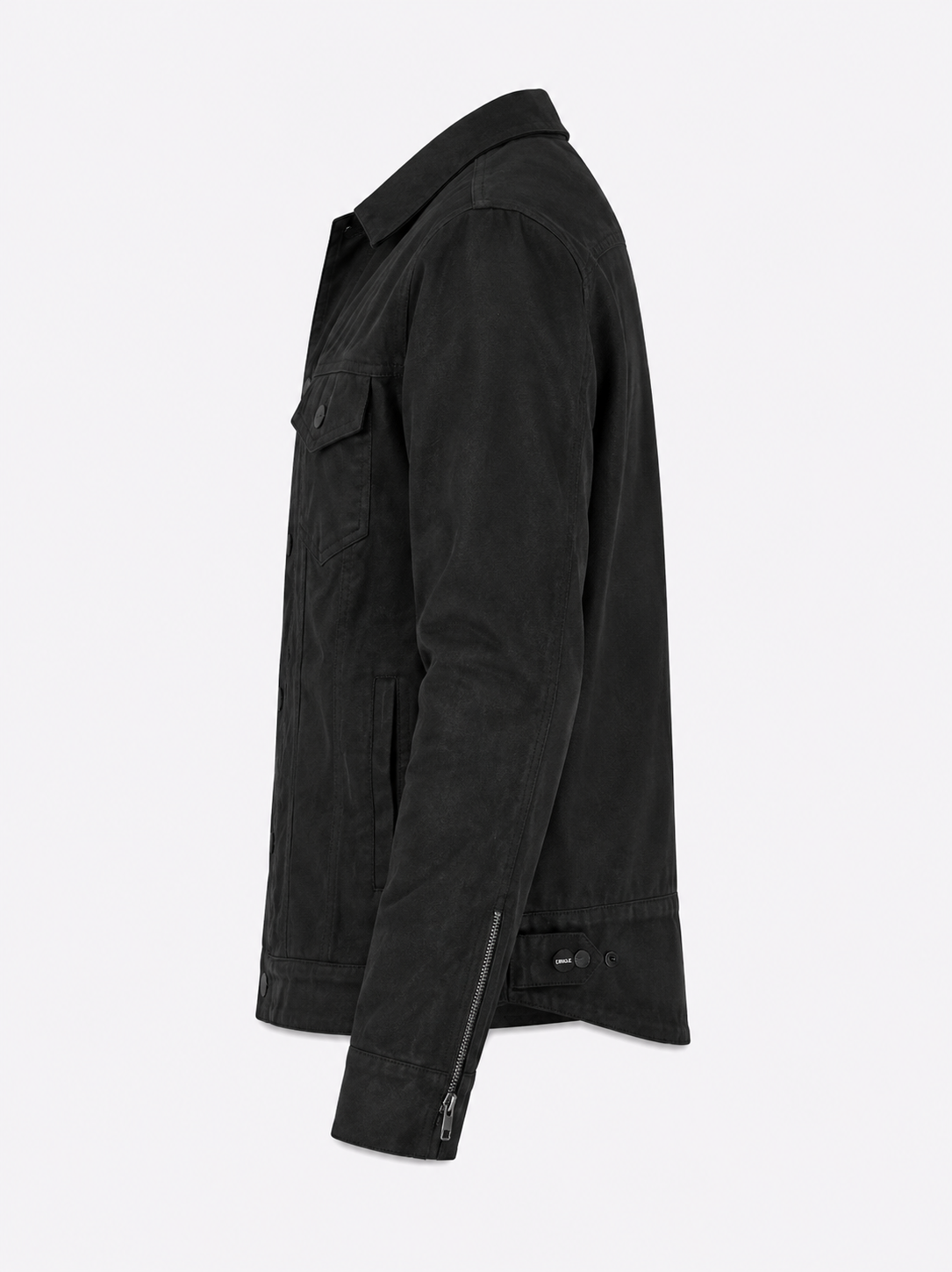 Stealth Denim Jacket - Armoured Single Layer AA Jacket - Black